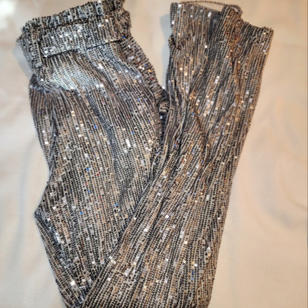Sequin Pants